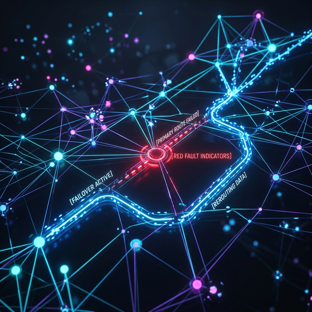 MessageX Connected Node Grid Failover Routing